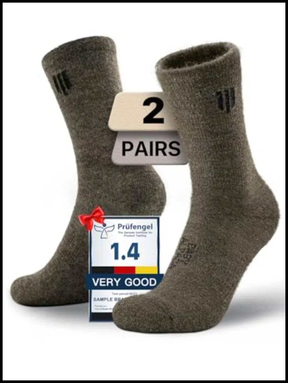 Alpaca Wool Micro Crew Socks Anti-Blister Moisture Wicking Hiking